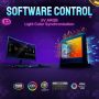 ASIAHORSE Matrix-Black 48 Addressable RGB LEDs 240MM All-in-One Square Frame Integrated Fan with MB Sync/Analog Controller, Integrated PWM Control Fan for Computer Case and Liquid Cooling System - Image 6
