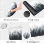 Large Mouse Pad Wrist Rest 4Pcs Set,XXL Extended Gaming Mouse Pad+Gel Ergonomic Keyboard Wrist Support +Mouse Wrist Rest Cushion+ Coaster,Easy Typing Pain Relief Desk Mat Set-Pink Marble - Image 6