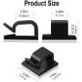 10/50PCS Cable Management Clip Guiding Line Wire Arrangement Protector Fixations Cord Holder Clearance WINDER Clips Attache Home - Image 5