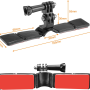 Soporte Para Camara Casco De Moto Kit De Montaje Gopro Hero 2018 - Image 3