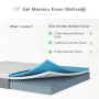 Novilla 10 inch Gel Memory Foam Mattress in a Box, Twin Mattress - Image 5
