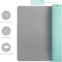Aothia Double-Sided PU Leather Desk Pad - Non-Slip Large Mouse Pad & Desk Mat for Office, Home - Waterproof, Easy to Clean, Durable Dual-Sided Surface (23.6"x13.7", Grey) - Image 2