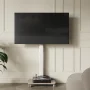 Abbing Height Adjustable Floor TV Stand with Wheels for 32-70 inch TVs - Image 2