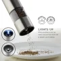 Kamenstein Battery Operated Stainless Steel Salt and Pepper Grinder Set of Two - 1 Pack - Image 3