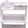 CNCEST Shoe Storage Cabinet Tipping Shoe Cabinet,White Shoe Rack Storage Organizer,Portable Shoe Rack Organizer,Cabinet for Heels,Slippers - Image 5