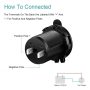 12V Car Cigarette Lighter Socket Outlet Charger Power Adapter Plug Waterproof SM - Image 4