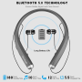 NEW Audífonos Bluetooth Aprueba De Agua Deportivos Manos Libres - Image 6