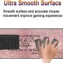 Extended Gaming Mouse Pad with Seam, Long XL Desktop Keyboard Pad, Suitable for Work/Game/Office/Home, Butterfly Wrist Rest Pad and Coaster, Bible Verses Proverbs 3125 - Image 4