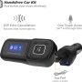 Scosche BTFM2A BTFREQ Universal Bluetooth Hands-Free Car Kit with Digital FM Transmitter and 10-Watt USB Car Charger, Stream Smartphone Audio - Image 2