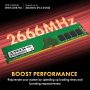 A-Tech 64GB (4x16GB) DDR4 2666 MHz UDIMM PC4-21300 (PC4-2666V) CL19 DIMM Non-ECC Desktop RAM Memory Modules - Image 3