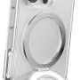 PopSockets - MagSafe Kick-Out Universal Magnetic Grip & Stand with Adapter Ring for Cell Phones - Clear - Image 4