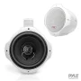 Pyle PLMRW65 6.5" 200 Watt Dual Tower Marine Wakeboard Speakers, White (Pair) - Image 3