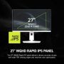 MSI - MAG 274QRFW X32 27" QHD Rapid IPS 320Hz 0.5ms Gaming Monitor with G-SYNC FreeSync Premium HDR 400 (HDMI, DisplayPort) - White - Image 4