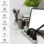 3-Outlet Power Strip 2.5 ft. Heavy Duty Cord 3-Outlet White - Image 5