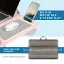 LapGear - Home Office Pro Lap Desk (Fits up to 15.6" Laptop) - Blush Pink - Image 3