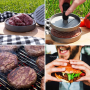 Conjunto De Prensa Para Hamburguesas Con Molde Antiadherente Y Papeles Para BBQ - Image 6