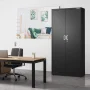 WORKPRO Metal Garage Storage Cabinet with Locking Doors and Adjustable Shelves, 71-Inch Tall Black Cabinet - Image 3
