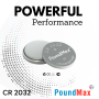PoundMax CR 2032 Batteries 3v Lithium Coin Cell Battery Combo Pack - 20 Count - Image 4