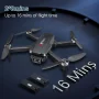 BEEPRINCESS H16 Drone with Camera for Adults 4K, Foldable Drone for Beginners with Brushless Motor, Optical Flow Positioning, with 2 Batteries and Carrying Case - Image 5