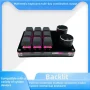 Programming Macros Customization 2 Rotary Disc, Wired keyboard, RGB 12-key, Copy-paste Mini Buttons, Game Keypad - Image 3