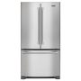 Maytag - 20 cu. ft. French Door Refrigerator with PowerCold Feature - Stainless Steel - Image 1