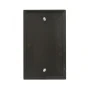 1-Gang Brown Blank Plate Nylon Standard Wall Plate (1-Pack) 80714 - Image 2