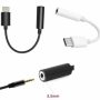 Universal USB C to 3.5mm AUX Headphone Adapter Type C Jack Cable For Android - Image 2