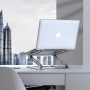 VIGLT Laptop Stand for Desk - Adjustable Laptop Stand Holder Portable Laptop Riser with Multi-Angle Height Adjustable Computer Stand for MacBook Air/Pro and More Notebooks 10-17.3"-Grey - Image 4