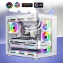 UPSIREN UF-1 PRISM 4 PRO Computer Chassis Fan 12cm ARGB 4 Pin PWM Quiet Cooling Fan 12V Large Air Volume 45.2CFM/600-1500RPM - Image 6