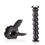 Gopro Camera Accessories Jaws Gooseneck Flex Clamp Mount + Adjustable Neck - Image 3