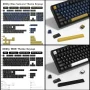 KBDiy GMK Keycap Double Shot GMK Olivia Shoko Jamon WOB Red Samurai Botanical PBT Keycaps Cherry Profile for Mechanical Keyboard - Image 2