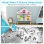Dollhouse Series 24.5 in. Wide White Finish 2 Shelf Kids Bookcase - Image 4
