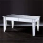 SEI Furniture Mirage Mirrored Coffee Table in Distressed Silver - Image 3