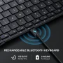 Folding Keyboards with Numeric Keypad Bluetooth Wireless Portable Silm Full-SizeT Foldable Keyboard for Travel Computer PC iPad - Image 4