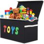 Toy Box Chest Collapsible Sturdy Storage Bins with Lids Extra Large Kids - Image 1