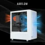 Thermaltake - LCGS Quartz 7660 Gaming Desktop AMD Ryzen 5 7600X 2022, 16GB Memory, NVIDIA GeForce RTX 5060, 1TB SSD NVMe M.2 - White - Image 4
