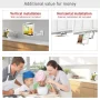 Barkan 7" to 12" Full Motion - 4 Movement Tablet Wall & Cabinet Mount, White, Firm Tablet Clamp, 360° Rotation - Image 4