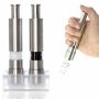 Grind Gourmet Salt and Pepper Grinder Set, Original Pump & Grind Peppermill - Image 5