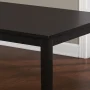 TMS Mason 5-Piece Cross Back Indoor Dining Set, Includes Table and Chairs, Black - Image 6