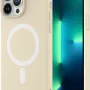 AMPD - Real Feel Soft Case with MagSafe for Apple iPhone 13 Pro - White - Image 2
