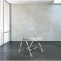 Grey Plastic Seat Stackable Outdoor Safe Folding Chair (Set of 4) - Image 2