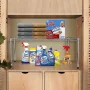 15 in. H x 14 in. W x 30 in. D Simple Deluxe 1-Shelf Shelving Silver Adjustable Storage Units, Steel Organizer Wire Rack - Image 1