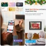 NUSICAN 10.1inch Uhale Digital Photo Frame, WiFi Picture Frames with HD Touch Screen, 32GB Memory, Share Photo Instantly Via Free APP, Best Gift for Mother's Day/Wedding/Graduation Ceremony (2Pack) - Image 2