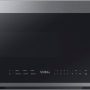 Samsung - Bespoke 2.1 Cu. Ft. Over-the-Range Microwave with Sensor Cooking and Auto Dimming Glass Touch Controls - Stainless Steel - Image 1