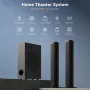 GCZ Soundbar with Subwoofer, 2.1 CH Separable Sound Bars for TV, Bluetooth/HDMI-ARC/Aux/Opt 3D Surround Sound - Image 2