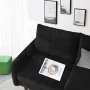 Marick Wide Velvet Round Arms Small Apartment Loveseat - Image 5