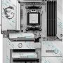 MSI - B850 GAMING PLUS WIFI PZ (Socket AM5) AMD B850 ATX DDR5 Wi-Fi 7 Motherboard - Gray White/Matt - Image 4