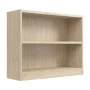 Paulica Small 2 Shelf Bookcase, Storage and Display Bookshelf for Home Office and Living Room - Image 3