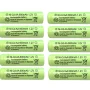 20 AA Rechargeable Batteries NiMH 600mAh 1.2v Garden Solar Ni-Mh Light LED C20 - Image 2