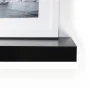 17.7 in. L x 7.75 in. W Slim Floating Black Shelf - 18 in x 8 in - Image 5